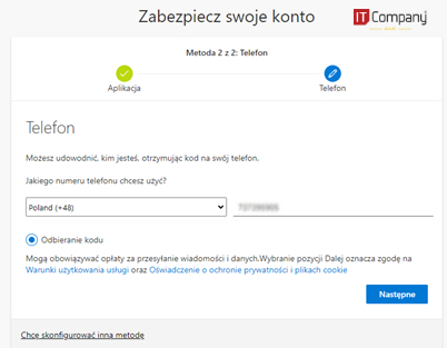 Microsoft Authenticator telefon