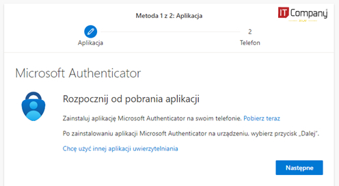 Pobieranie microsoft authenticator